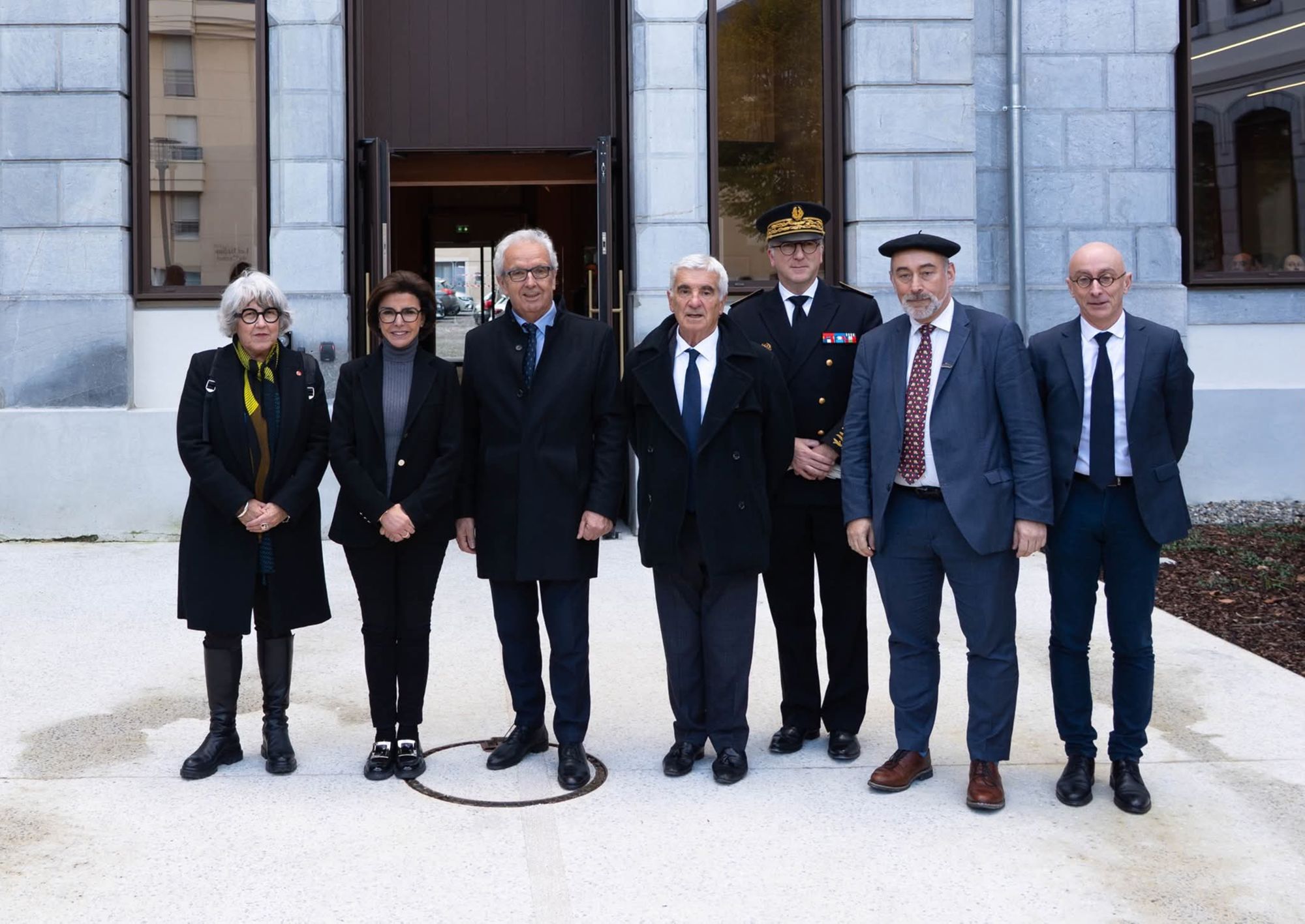 Visite de Rachida Dati, Ministre de la Culture, aux Archives départementales
