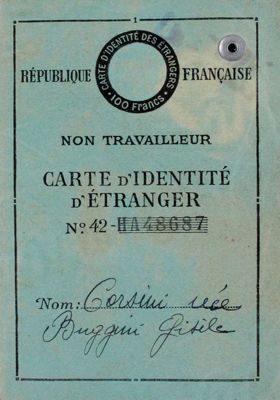 carte d'identité d'étranger (1214 W)