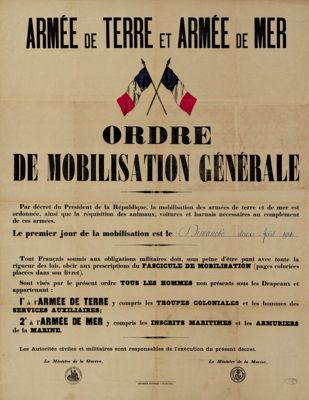 Affiche de la mobilisation (1914), 12 Fi 557