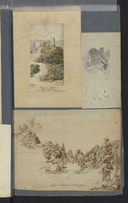Album de dessins de Louis-Dominique Leleu (1768-1846) - ADHP, 27 Fi 50